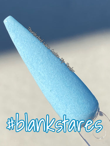 #blankstares is a pale icy blue with icy blue sparkles throughout.